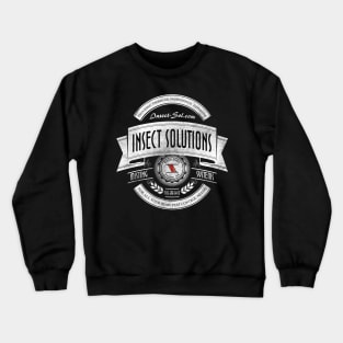 Insect Solutions White Crewneck Sweatshirt